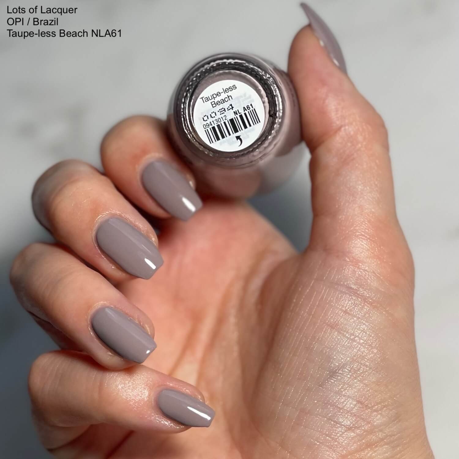 Taupe on sale nail polish
